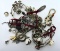 Lot of Silver Tone Costume Jewelry