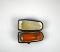 Vintage G&A Sorelle Stiassi Amber Pipe Stem in Leather Dressed Case Bologna, Italy