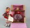 Lot of Two Madame Alexander Coca-Cola Advertising Dolls: Carhop Doll & Time Out for Sockhop Doll