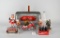 Lot of Coca-Cola Themed Figures w/ Metal Coca-Cola Advertising Tray