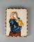Imolarte Ceramic Mother with Child Hanging Wall Plaque, Italy