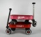 Lot of Two Doll Size Red Wagons by Coca-Cola & My Little Wagon