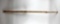 Mark N. Akers, Rustic Carved Wood Walking Stick w/ Leather Wrist Cord, SC