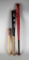 Lot of Three Coca-Cola Marked Wood Ball Bats: One Souvenir Size, Two Competition Size