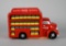 Coca-Cola Brand Gibson Ceramic Cookie Jar w/ Delivery Truck Shape