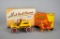 Lot of Two Die-Cast Miniature Pedal Cars: 1956 Garton Hot-Rod Racer & Reese's in Original Boxes