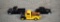 Three Die-Cast Replica Cars: Solido '55 Chevy Stepside, '39 Chevrolet Coupe, Ertl '47 Dodge Pickup