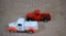 Two Die-Cast Replica Pickup Trucks: Motormax 1941 Plymouth &  SpecCast Havoline 1940 Ford
