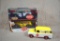 Three Matchbox Collectibles Coca-Cola Replicas of 1940 Ford & 1957 GMC Delivery Sedans