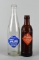 Two Vintage Soda Bottles: Tasty & Orange Crush