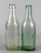 Two Old Straight-Side Coca-Cola Soda Bottles: Augusta, GA & Union, SC