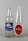 Two Vintage Soda Bottles: Sun Crest (Asheville, NC) & Red Rock