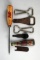 Vintage Lot of Seven Bottle Openers & Ice Pick: Pepsi-Cola, Royal Crown Cola, Clicquot Club, & Other
