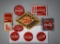 Lot of Twelve Coca-Cola Brand Clothing Patches
