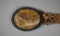 Vintage Acme 44” Python Snakeskin Leather Belt