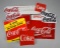 Lot of Ten Coca-Cola Advertisement Stickers