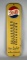 Vintage Pepsi-Cola 27” Metal Advertising Thermometer
