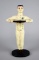 Vintage Coca-Cola Advertising Cast Iron Waiter / Bellhop with Tray Doorstop