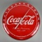 Tru Temp Coca-Cola 100th Anniversary 12” Button Sign Thermometer, USA 1986
