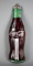 Vintage TCA Coca-Cola Advertising 17” Bottle-Shaped Metal Thermometer Sign