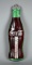 Vintage Donasco Coca-Cola Advertising 17” Bottle-Shaped Metal Thermometer Sign, Lot 92