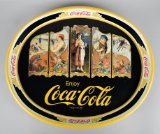 Coca-Cola 15” “Enjoy Coca-Cola” Oval Advertising Metal Serving Tray