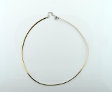 10K Gold 16” Choker Necklace