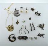 Lot of Sterling Silver Jewelry