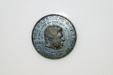 1980 President Picker Reagan/Carter Flip Metal Coin