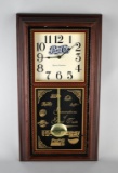 Pepsi-Cola Advertising “Generations of Great Taste” Quartz Pendulum Wall Clock