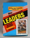 Vintage 1986 Topps Major League Leaders Set Super Glossy Baseball Cards