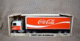 Nylint “Enjoy Coca-Cola” Advertising Cadet GMC 18-Wheeler Die-Cast Toy Semi Truck No. 910