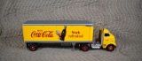 The Ertl Co. “Drink Coca-Cola Work Refreshed” GMC Cab w/ Great Dane Trailer Die-Cast Truck