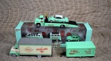 Lot of Coca-Cola Die-Cast Advertising Vehicles: M2 Machines & Other 1:64 Scale
