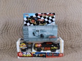 Lot of 3 Earnhardt Racing Model Cars: Texaco/Havoline #28 Bank, Action #3 Sun-drop, & Other