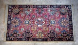 Fine Karastan “Williamsburg Rug” Kerman Vase 2.1 x 5' Wool Rug