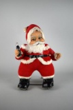 Star Creation Coca-Cola Rubber Face 15” Santa Claus Doll