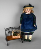 Franklin Mint Heirloom Doll Ltd. Ed. Coca-Cola Co. “Camilla” w/  Accessories