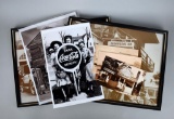 Lot of Seven Coca-Cola Reprint Photographs & Postcards