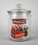“Drink Coca-Cola” Advertising Lidded Counter Top Jar