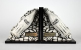 Pair of Jostens for Coca-Cola Enterprises 15 Years Service Award Bookends