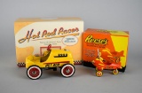 Lot of Two Die-Cast Miniature Pedal Cars: 1956 Garton Hot-Rod Racer & Reese's in Original Boxes