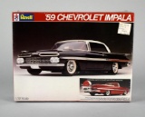 Vintage Revell '59 Chevrolet Impala Model Kit 1:32 Scale