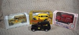 Four Die-Cast Replica Advertising Delivery Van Banks by Ertl & SpecCast