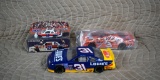 Three Die-Cast Racing NasCar Models: 1997 Monte Carlos Action's Lowe's #31 & Hasbro's