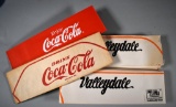 Lot of 25 Paper Hats: Two Coca-Cola Brand & 23 Valleydale Brand
