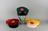 Lot of Three Coca-Cola Company Size M Adjustable Caps