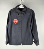 Vintage Coca-Cola Company Unitog Uniform Zip Up Jacket Size 42 Short