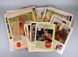 Vintage Lot of 1930s -1940s Coca-Cola Magazine Advertisements