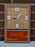 Impact International Inc. Coca-Cola Advertising Electric Wall Clock
